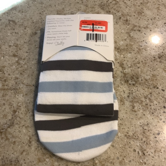 NWT Keysocks Weekend No-Show Knee High Socks Plus Size - Picture 4 of 6